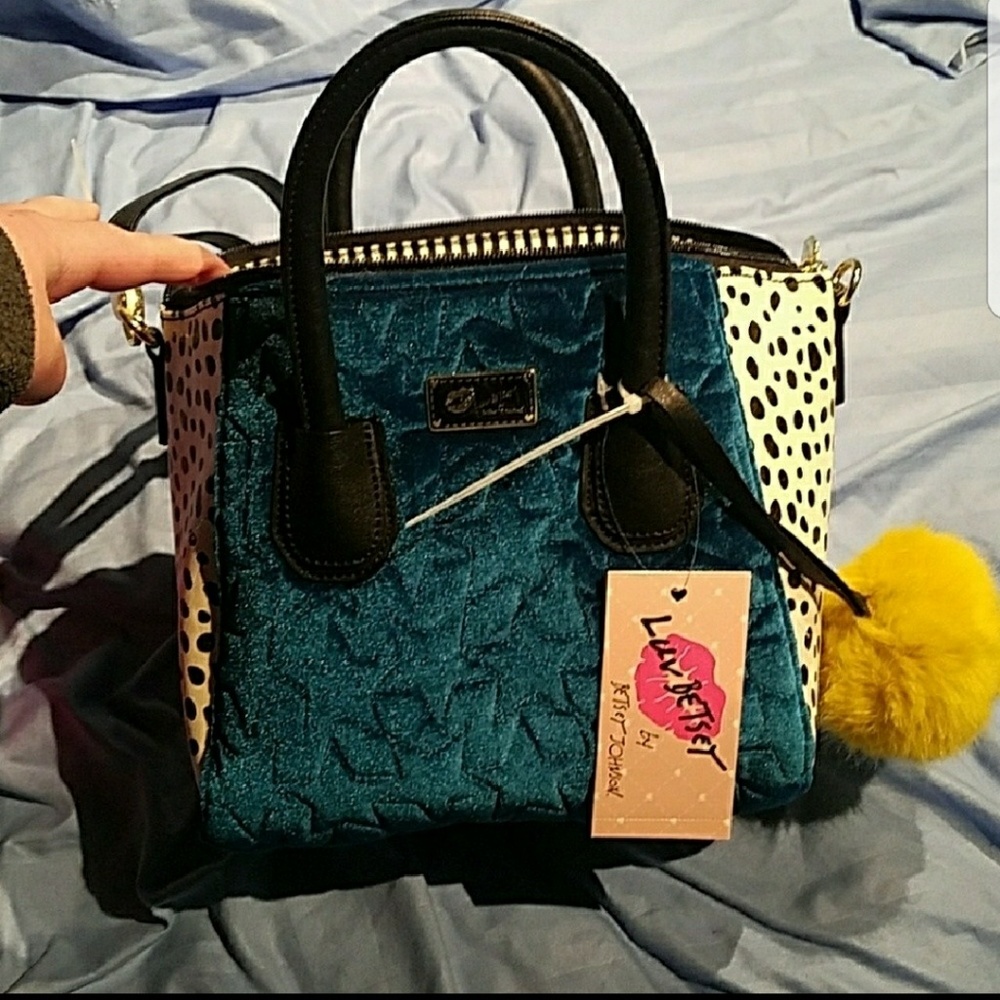 Betsey Johnson handbag satchel